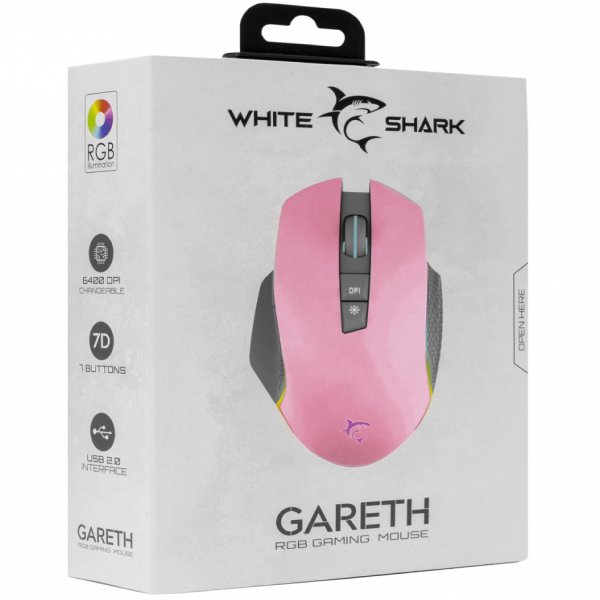 White Shark Gareth, Pink