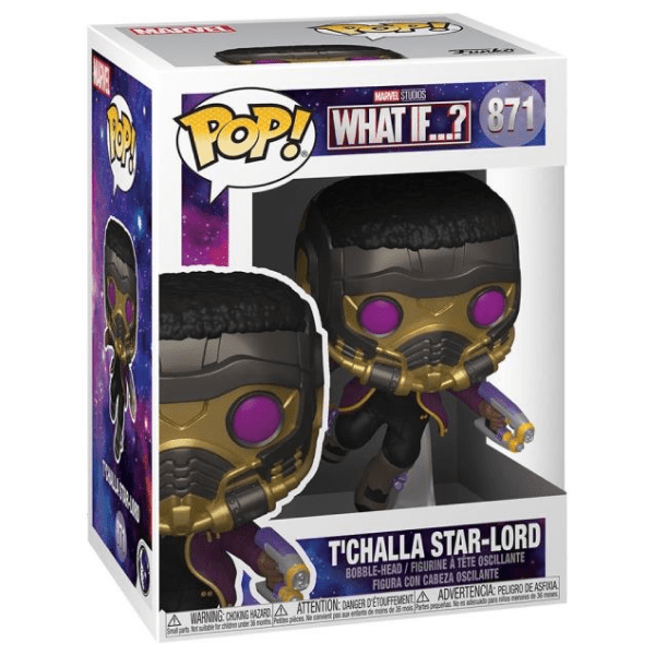 Funko POP! Marvel: What If – T’Challa Star-Lord