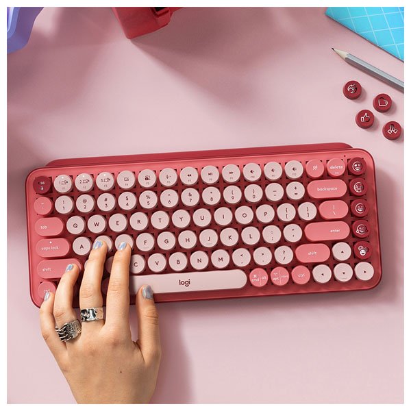 Logitech POP Keys Emoji Heartbreaker, US