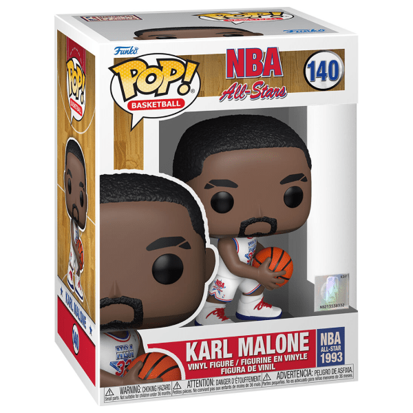 Funko POP! NBA: Legends - Karl Malone, White All Star Uni1993