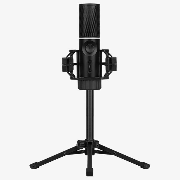 Streamplify RGB Microphone With Tripod, Black