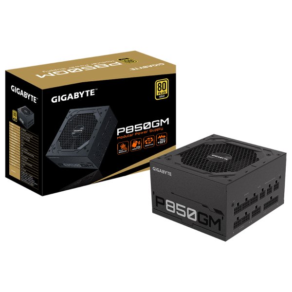 Gigabyte GP-P850GM 850 W, 80 PLUS Gold Certified