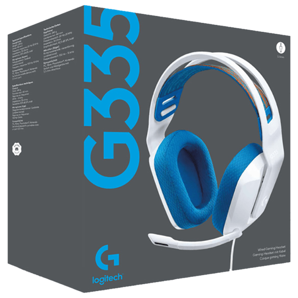 Logitech G335, White