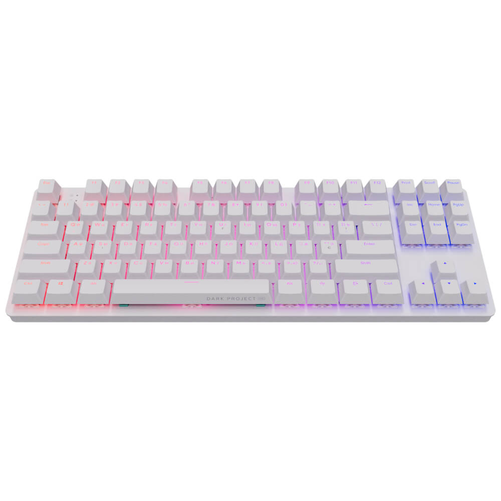 Dark Project One KD87A White, G3MS Sapphire Switch, RU