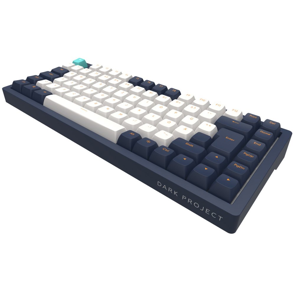 Dark Project KD83A Blue-White, G3MS Sapphire Switch, UK/DE/AT/ES/IT/FI/NO/SE/DK