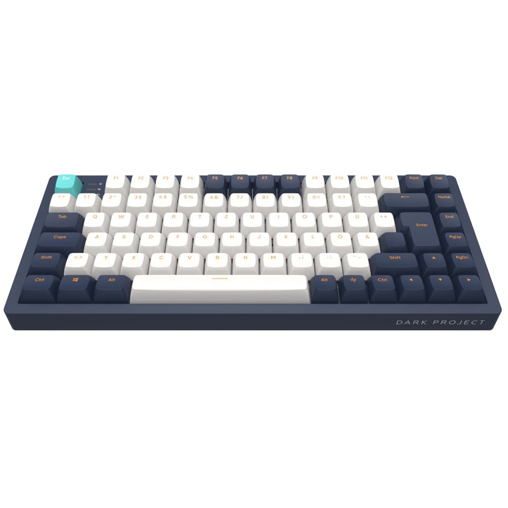 Dark Project KD83A Blue-White, G3MS Sapphire Switch, UK/DE/AT/ES/IT/FI/NO/SE/DK