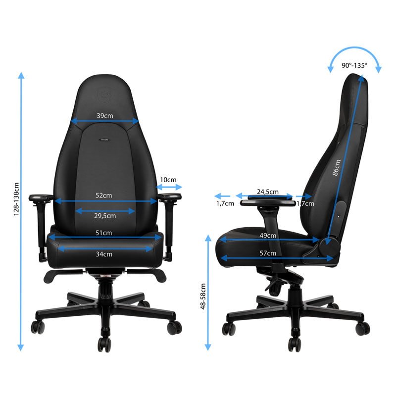 Noblechairs ICON Black