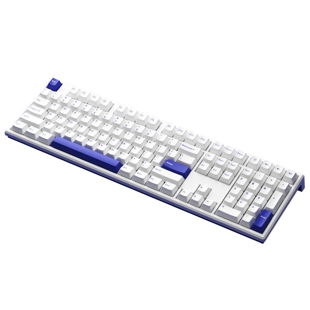 Akko MONSGEEK MG108B, V3 Pro Cream Blue Switch, White, US