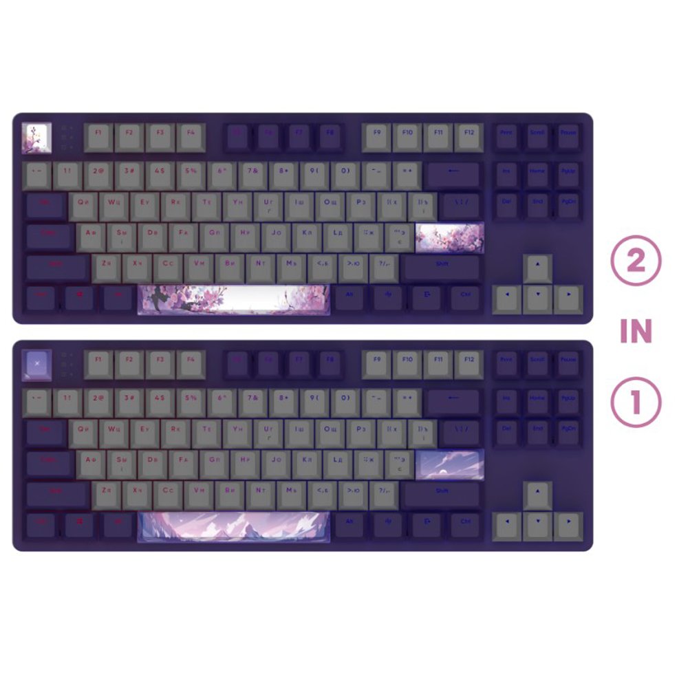 Dark Project One 87 Violet Horizons, G3MS Sapphire Switch, RU