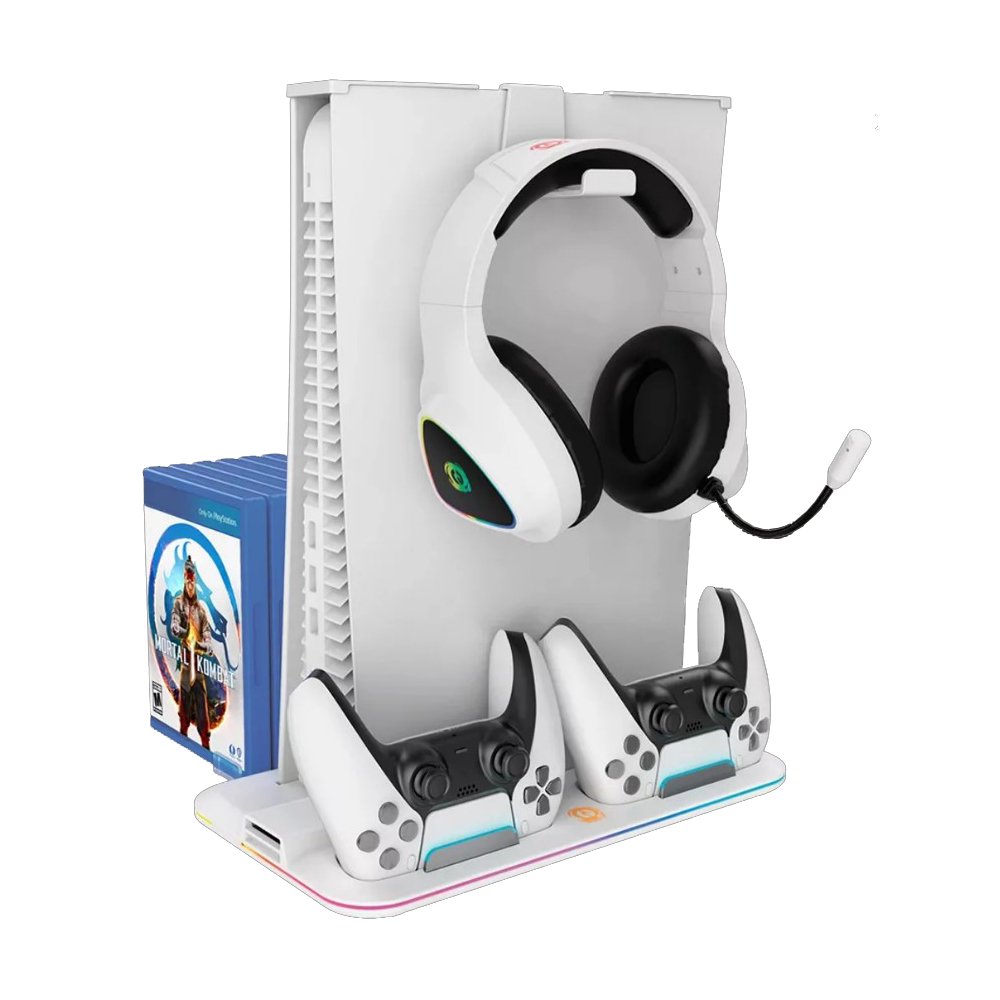 Canyon PS5 Charger Stand, White