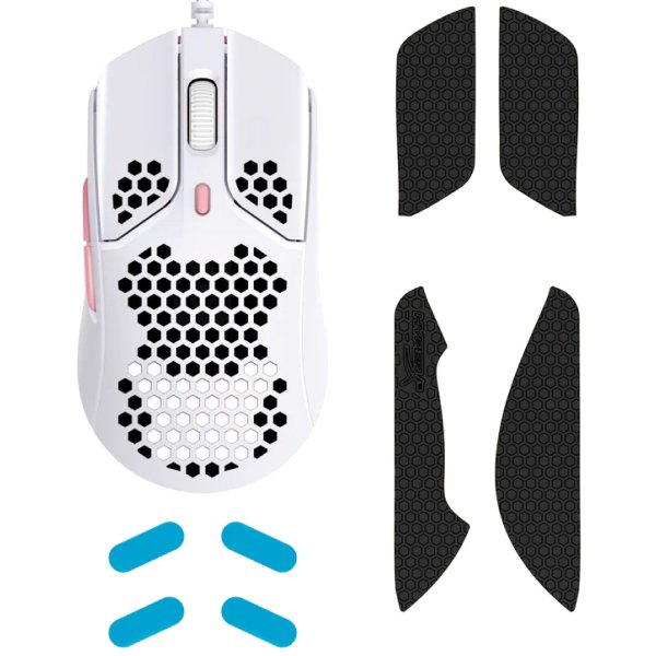 HyperX Pulsefire Haste, White-Pink