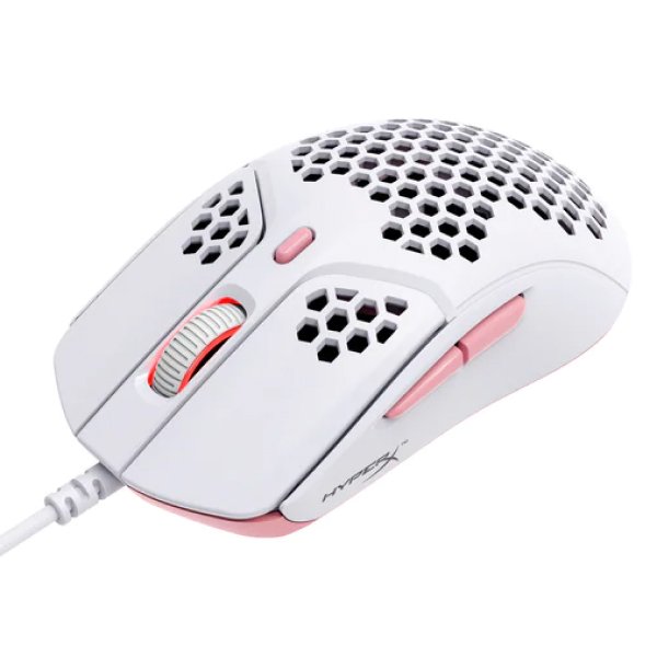 HyperX Pulsefire Haste, White-Pink