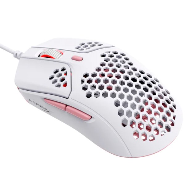 HyperX Pulsefire Haste, White-Pink