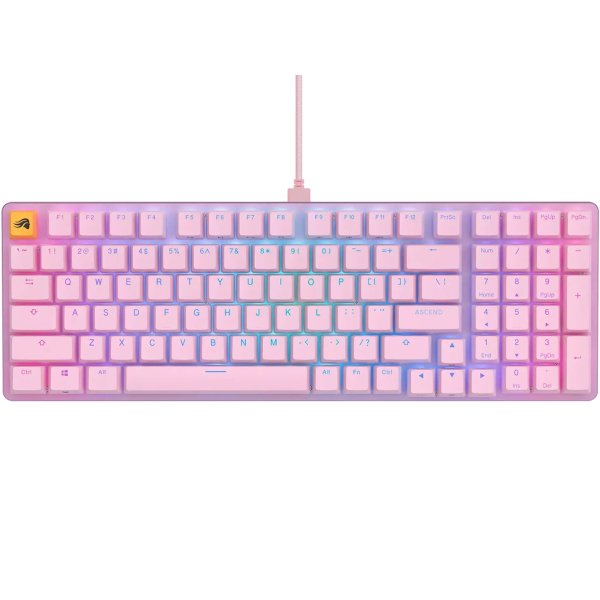 Glorious PC Gaming Race GMMK 2 Full-Size (96%), Fox Switches, Pink, US