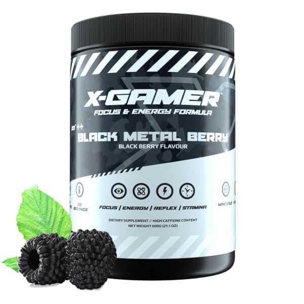 X-Gamer 600g X-Tubz Black Metal Berry
